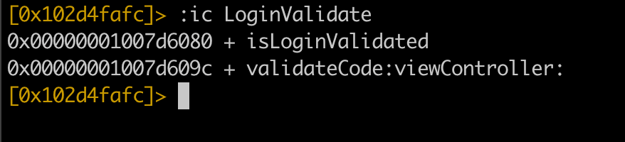 The presence of the "loginvalidate class" proves the logic of the iOS app login challenge