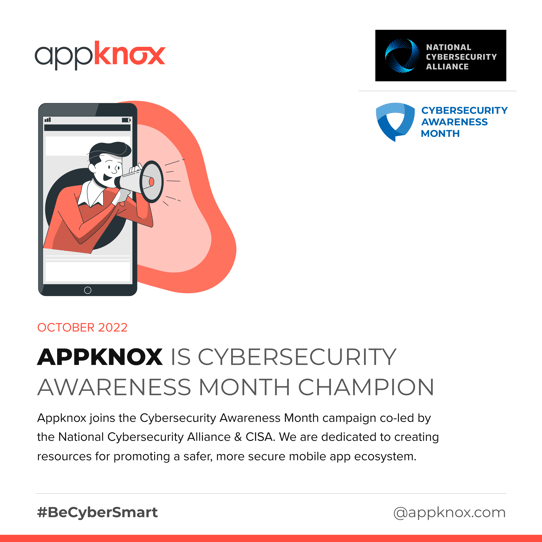 Appknox is Cyber Security Awareness Month Champion (1)