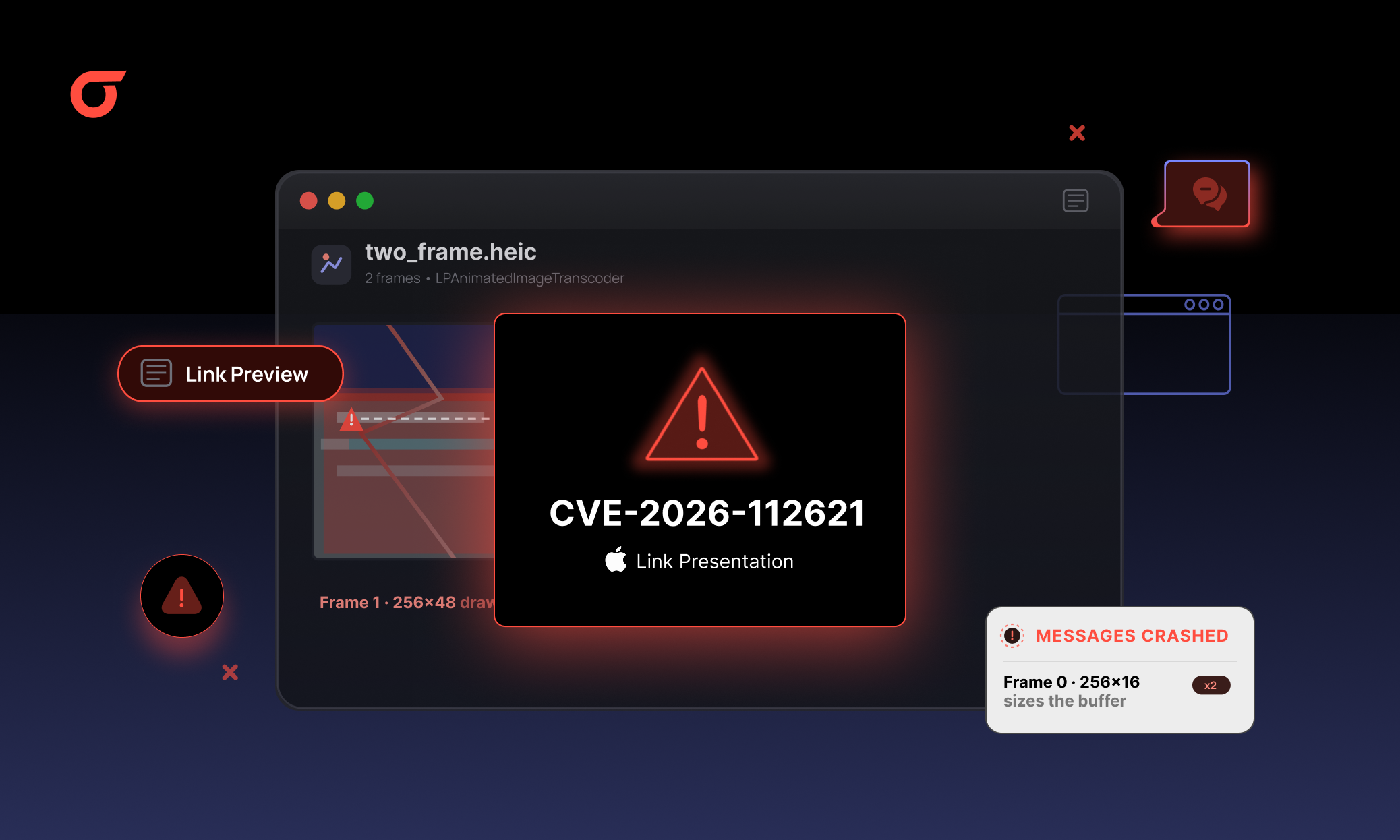 CVE-2026-112621: How a Link Preview Could Crash Apple Messages