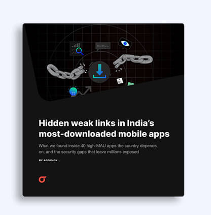 Hidden weak links in India’s most-downloaded mobile apps