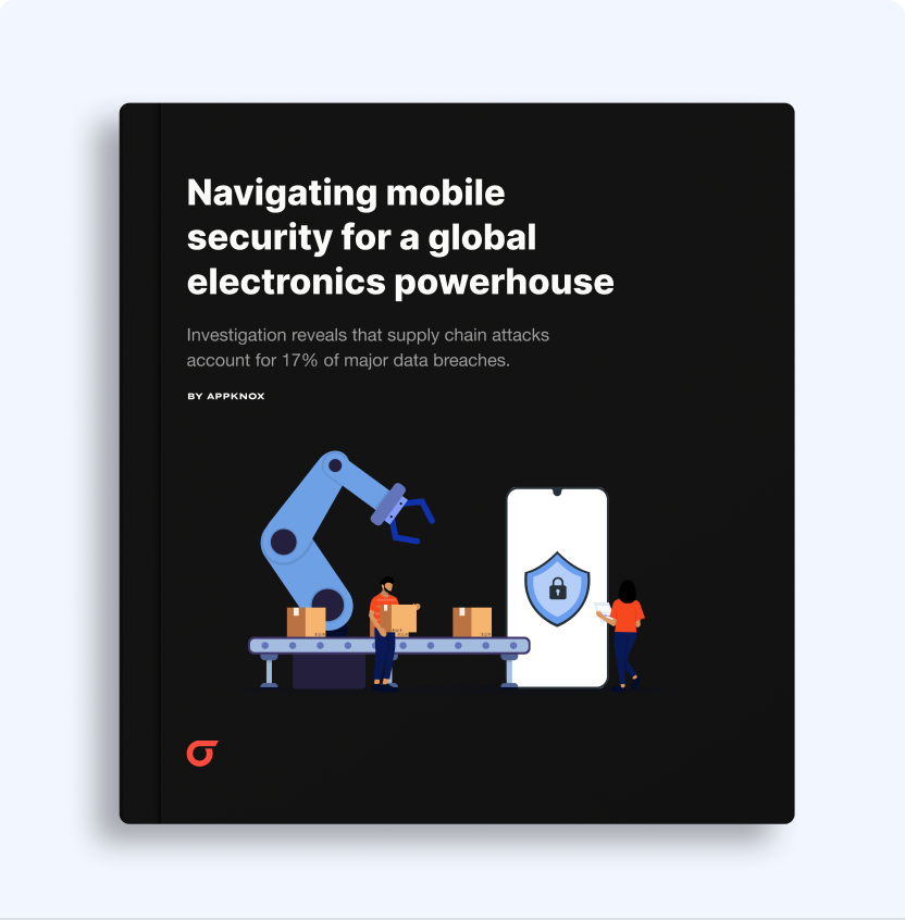 Navigating mobile app security: Insights from a global electronics powerhouse