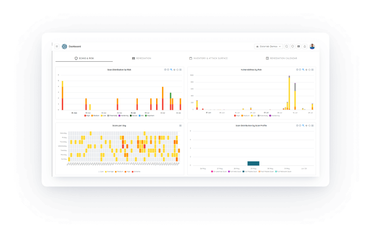A snapshot of DataTheorem's alternative, Ostorlab.