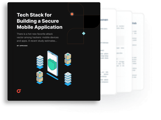 Tech stack for building a secure mobile application Mobile DevOps security - cover