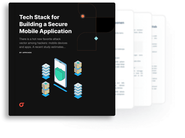 Tech stack for building a secure mobile application Mobile DevOps security - cover