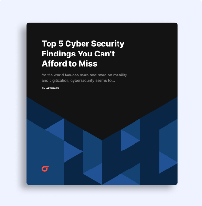 Top 5 cybersecurity findings you can't afford to miss