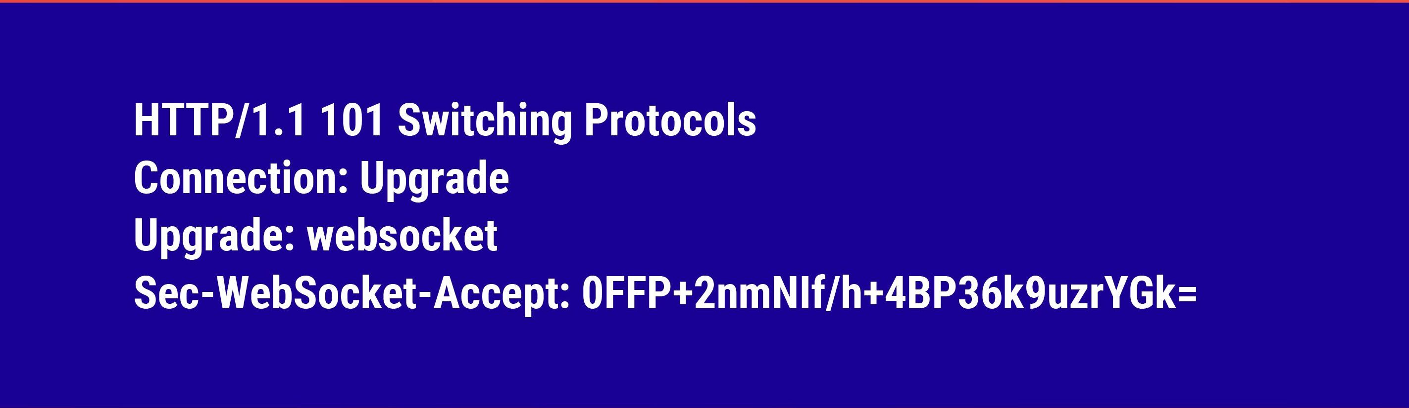 Switching Protocol Websocket