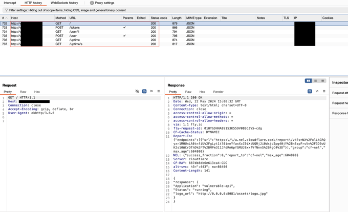 A screenshot showing the app communicating over an insecure HTTP protocol, making it vulnerable to attackers to intercept and read the communication between the client and the server. Read more at: https://1683437.hubspotpreview-na1.com/_hcms/preview/content/168072255625?_preview=true&benderPackage=InpageEditorUI&cacheBust=1716456611045&cssPath=bundles%252Fapp.css&inpageEditorUI=true&localAssets=false&portalId=1683437&preview_key=TgkRInQf&scriptPath=bundles%252Fapp.js&staticVersion=static-1.61568&preview_theme=true&env=prod&injectedScripts=hubspot-dlb%252Cbundle.production.js%252Cfalse%252Cstatic-1.584&hsSmartContentDefault=true&hsEditorApp=blog_post