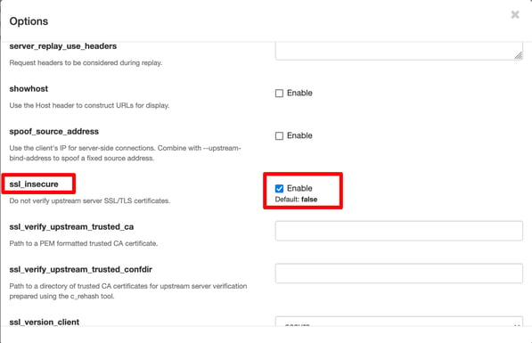 ssl_insecure