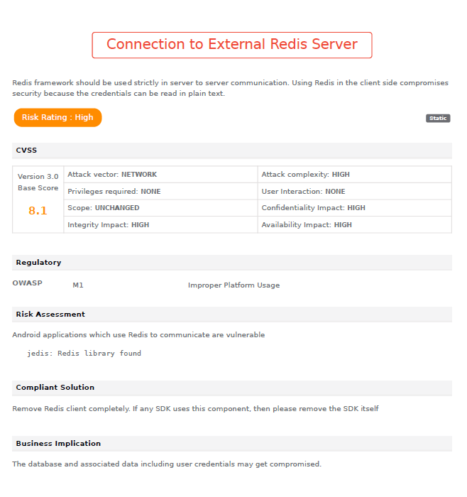 Detailed Vulnerability Report