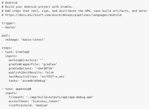 Pipeline for Android