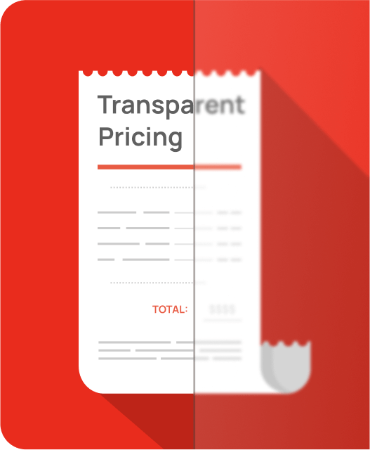 tranparent pricing
